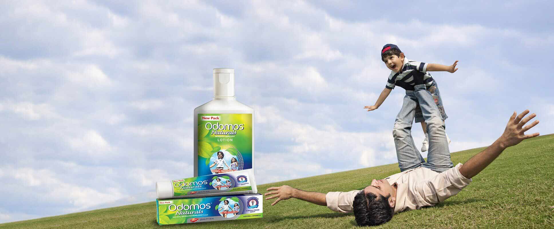 Dabur Odomos Naturals Mosquito Repellent Lotion